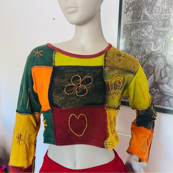 Beautiful handmade patch rip tops - Picture 7 of 10